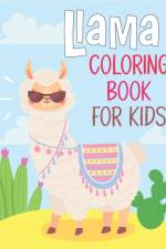 Llama Coloring Book For Kids af Rr Publications