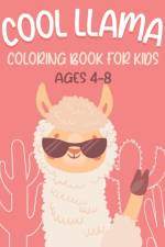 Cool Llama Coloring Book For Kids af Rr Publications