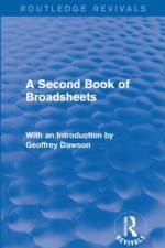 A Second Book of Broadsheets (Routledge Revivals) af Various