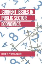 Current Issues in Public Sector Economics
