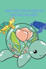 Lindo libro para colorear de tortugas para ninos af Crispy Cosmina