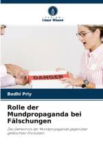 Rolle der Mundpropaganda bei Falschungen af Bodhi Priy