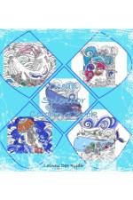 Ocean Splendor Coloring Book af Lainey Dex Ryder