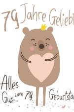 Alles Gute zum 79. Geburtstag af Level Up Designs
