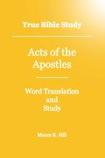 True Bible Study - Acts Of The Apostles af Maura K Hill