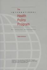 The International Health Policy Program af Ralph Andreano