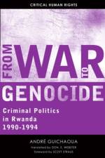 From War to Genocide af Andre Guichaoua