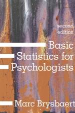Basic Statistics for Psychologists af Marc Brysbaert