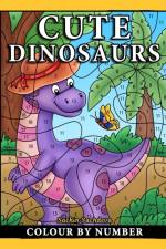 Cute Dinosaurs Colour By Number af Sachin Sachdeva