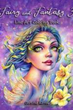 Fairy and Fantasy 3 Line Art Coloring Book af Christine Karron