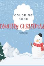 Country Christmas Coloring Book For Kids af Sketch Book Edition