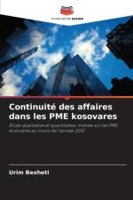 Continuite des affaires dans les PME kosovares af Urim Bexheti