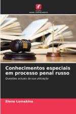 Conhecimentos especiais em processo penal russo af Elena Lomakina