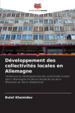 Developpement des collectivites locales en Allemagne af Bulat Khamidov