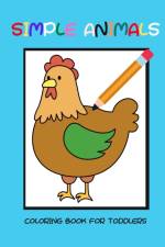 Simple animals coloring book for toddlers af Dagna Banaś