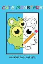 Cute monsters coloring book for kids af Dagna Banaś