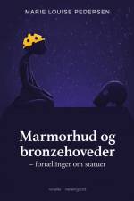 Marmorhud og bronzehoveder af Marie Louise Pedersen