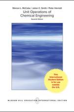Unit Operations of Chemical Engineering (Int'l Ed) af Warren McCabe