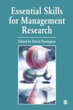 Essential Skills for Management Research