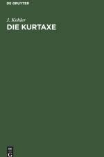 Kurtaxe af J Kohler