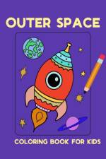 Outer space coloring book for kids af Dagna Banaś