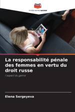 responsabilite penale des femmes en vertu du droit russe af Elena Sergeyeva