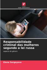 Responsabilidade criminal das mulheres segundo a lei russa af Elena Sergeyeva