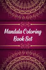 Mandala Coloring Book Set af Nice Books Press