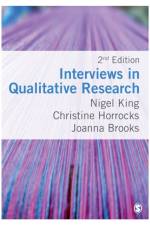 Interviews in Qualitative Research af Nigel (University of Huddersfield King