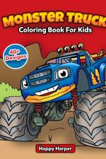 Monster Truck Coloring Book af Harper Hall