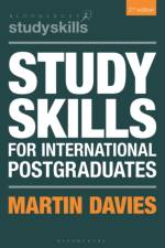 Study Skills for International Postgraduates af Martin (University of Melbourne Davies