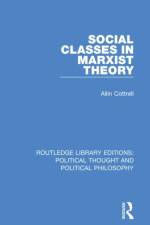 Social Classes in Marxist Theory af Allin Cottrell
