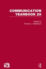 Communication Yearbook 29