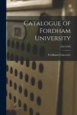Catalogue of Fordham University; 1929-1930 af Fordham University