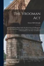 Vrooman Act af Ernest Mccullough