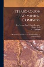 Peterborough Lead Mining Company [microform] af Charles Robb