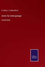 Archiv fur Anthropologie af A. Ecker