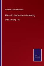 Blatter fur literarische Unterhaltung af Friedrich Brockhaus