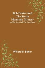 Bob Dexter and the Storm Mountain Mystery; or, The Secret of the Log Cabin af Willard F Baker