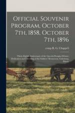 Official Souvenir Program, October 7th, 1858, October 7th, 1896 af R. G.