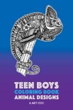 Teen Boys Coloring Book af Art Therapy Coloring