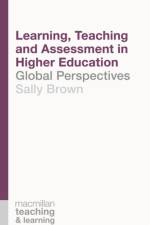 Learning, Teaching and Assessment in Higher Education af Sally (Newcastle) Brown