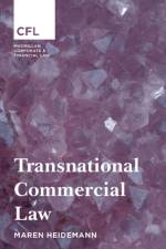 Transnational Commercial Law af Maren (University of London Heidemann