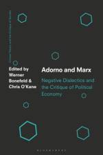 Adorno and Marx af BONEFELD WERNER