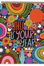 6-Pack Em & Friends This Is Your Year Birthday Greeting Cards