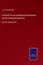 Zeitschrift fur die freiwillige Gerichtsbarkeit und die Gemeindeverwaltung