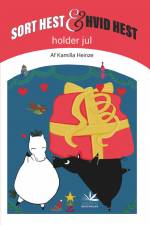Sort Hest & Hvid Hest holder jul af Kamilla Heinze