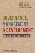 Governance, Management and Development af David (BWPI University of Manchester Hulme