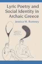 Lyric Poetry and Social Identity in Archaic Greece af Jessica Romney