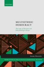 Multiethnic Democracy af Jeremy (Assistant Professor of Government Horowitz